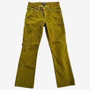 Vtg Polo Jeans Co. Ralph Lauren Women’s Cords Olive Green bootcut midrise 2